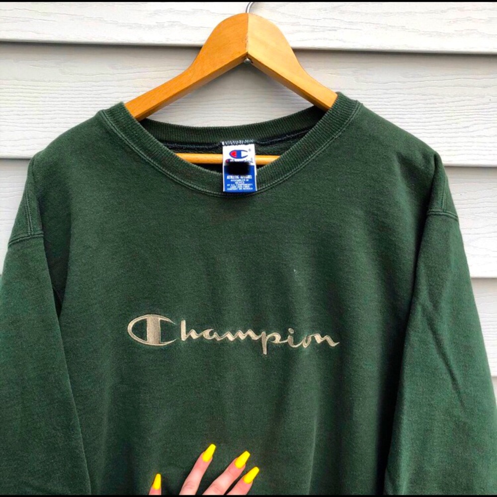 Trendy vintage champion crewneck